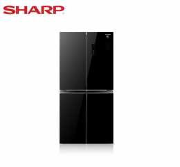 Sharp 4-Door Inverter Refrigerator SJ-EFD589X-BK