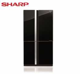 Sharp 4-Door Refrigerator SJ-FX87V-BK